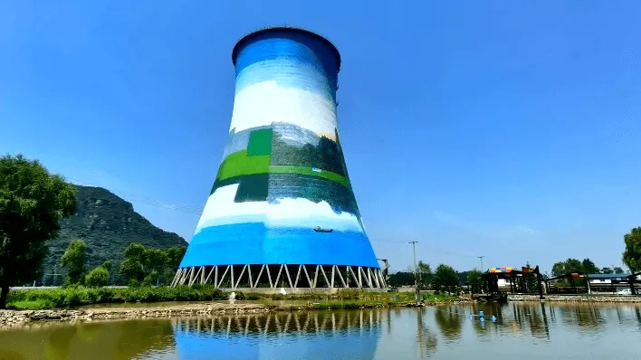 Why do we need to brighten the cooling tower